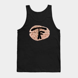 Thinky Flesh Brain Logo Tank Top